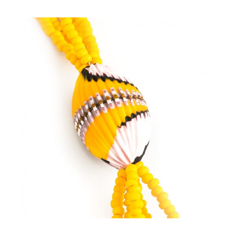 Murano Yellow long necklace