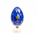 ANITA large colorful decorative glass egg