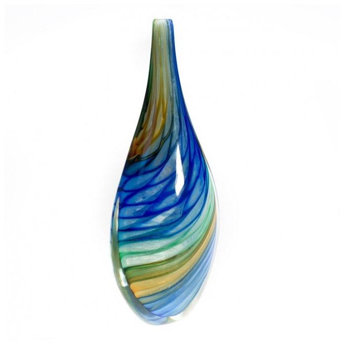 MEDITERRANEO Multicolor tall modern vase