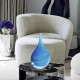 tall turquoise design decor vase