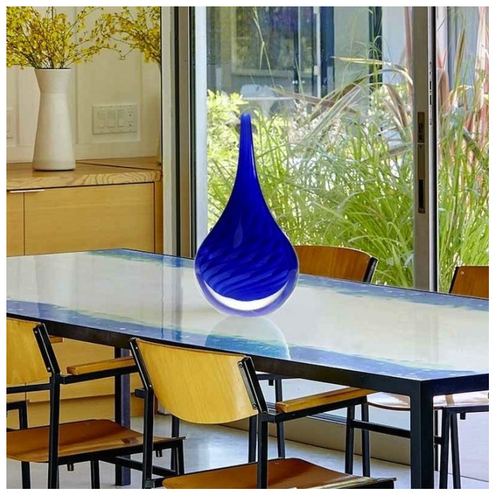 vaso alto decorativo di design elegante