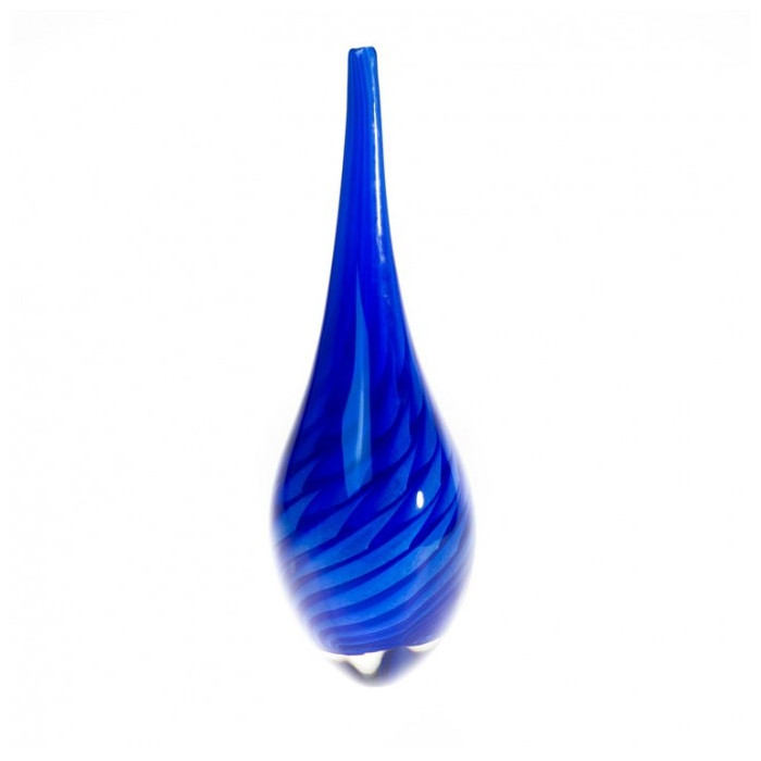 vaso da interni blu design semplice