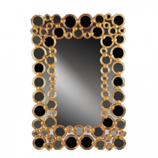 Modern wall mirror in Murano glass