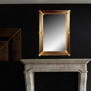 Wall mirror in venetian style