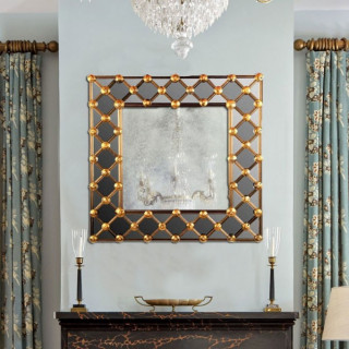 Wall mirror in venetian style