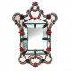 Wall mirror in Murano glass