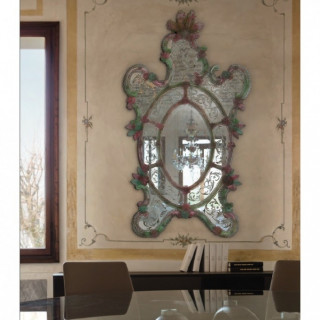 Home decor multicolored wall mirror