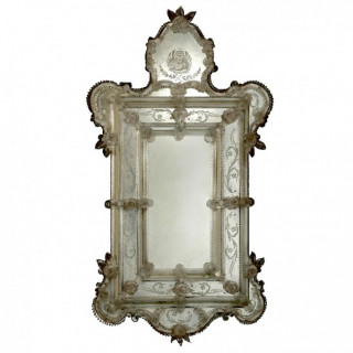 Classic mirror in venetian style