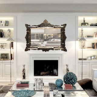 Specchio decorativo per arredamento di interni