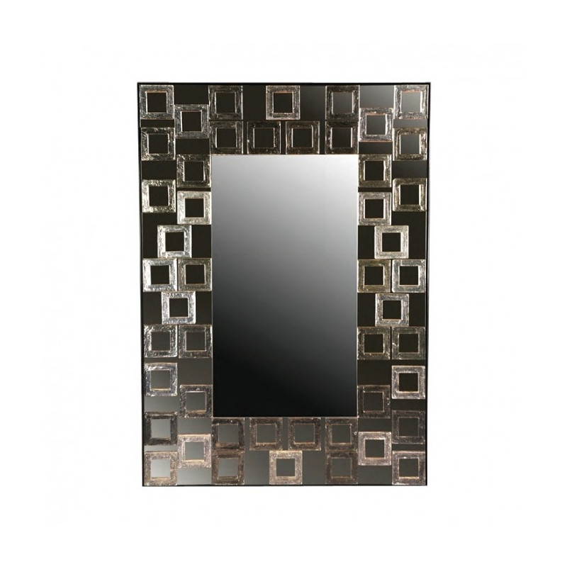 Specchio a muro rettangolare in stile veneziano