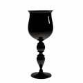 BLACK SUMMERTIME Bicchiere da acqua in vetro nero