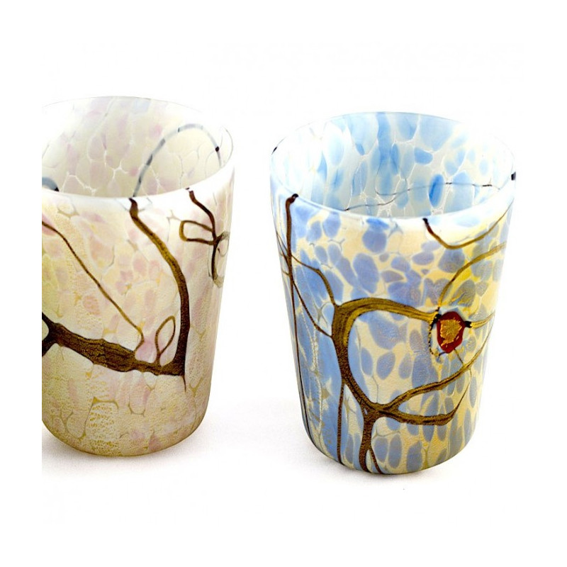 Bicchieri da collezione in vetro di Murano