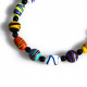 murano glass multicolored beads