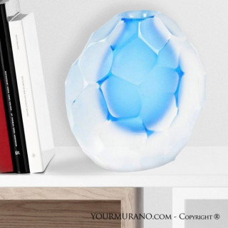 blue venetian vase modern