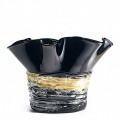 CHAOS vaso nero lussuoso nero e oro