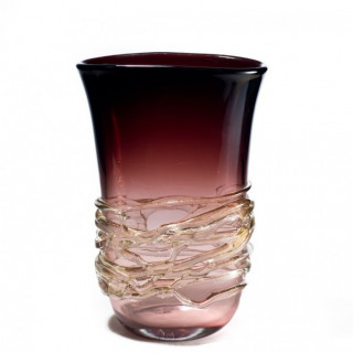 Luxury Amethyst Murano Glass Vase