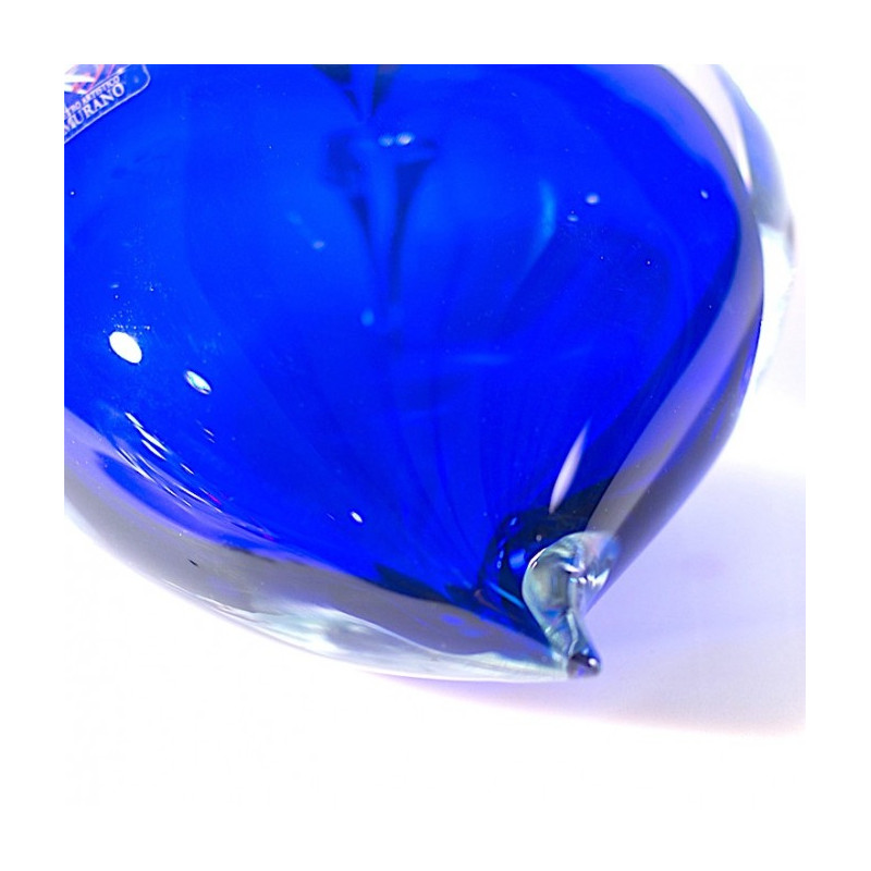 heart sculpture accessory for the home in Murano glass