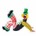 SBRODOLO acrobatic luxury clown figurine