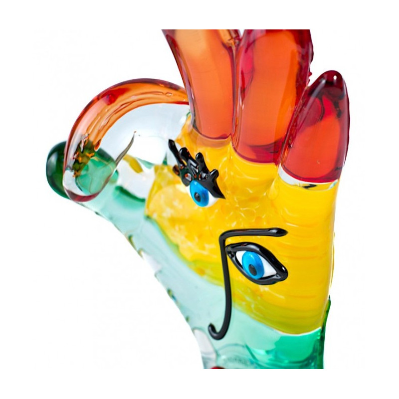 scultura decorativa astratta per idea regalo