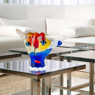 contemporary hand sculpture for home decor