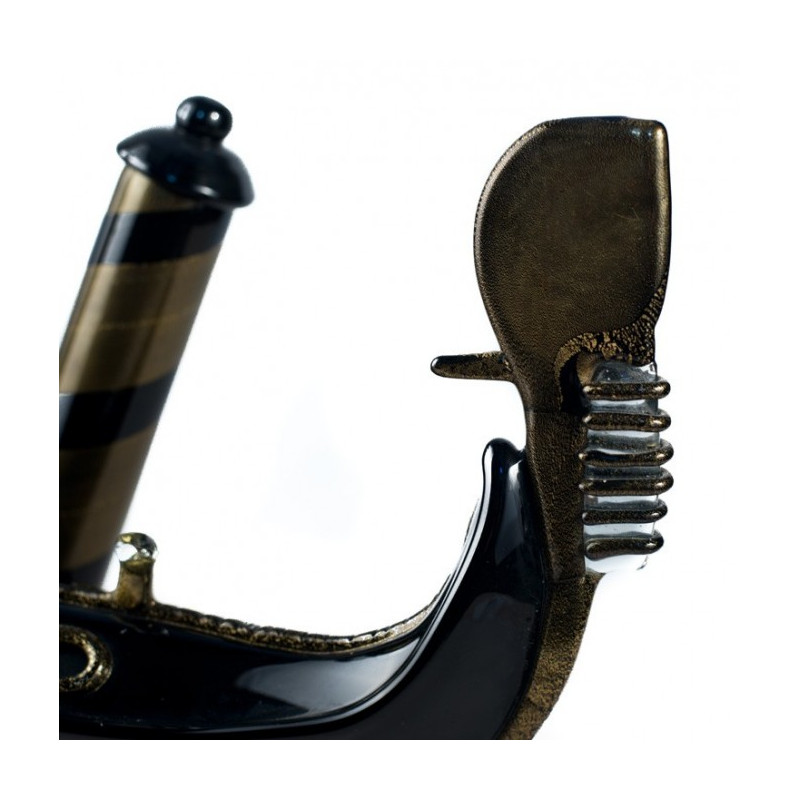 scultura gondola veneziana di lusso da interni