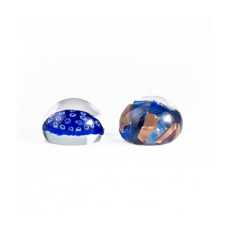 BASIL pair of rounded paperweights