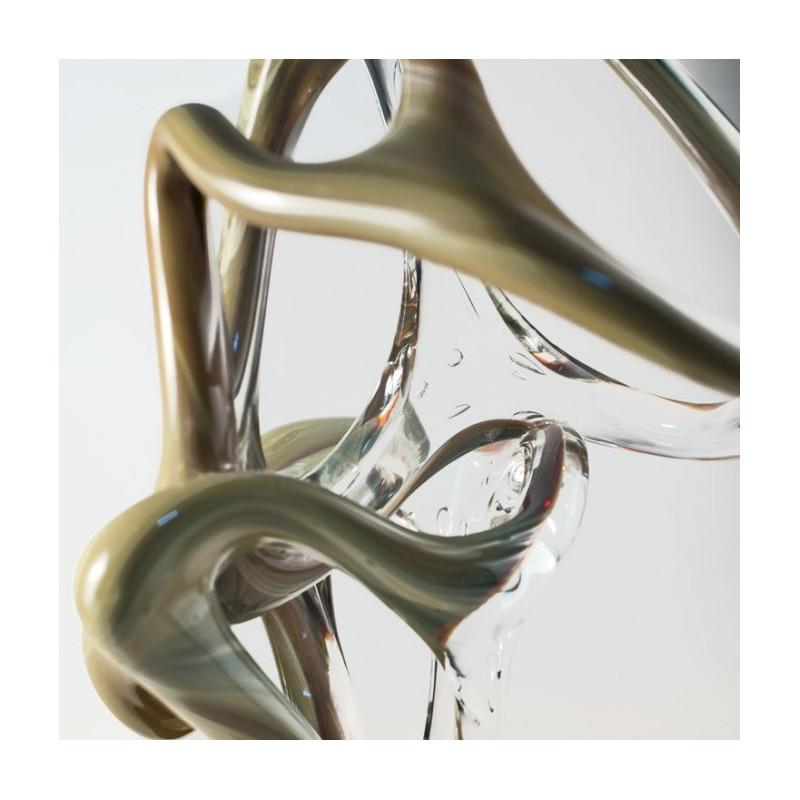 scultura decorativa alta contemporanea elegante