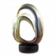 Venice abstract glass sculpture of modern design