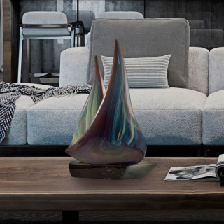 marine style boat sculpture of contemporary design