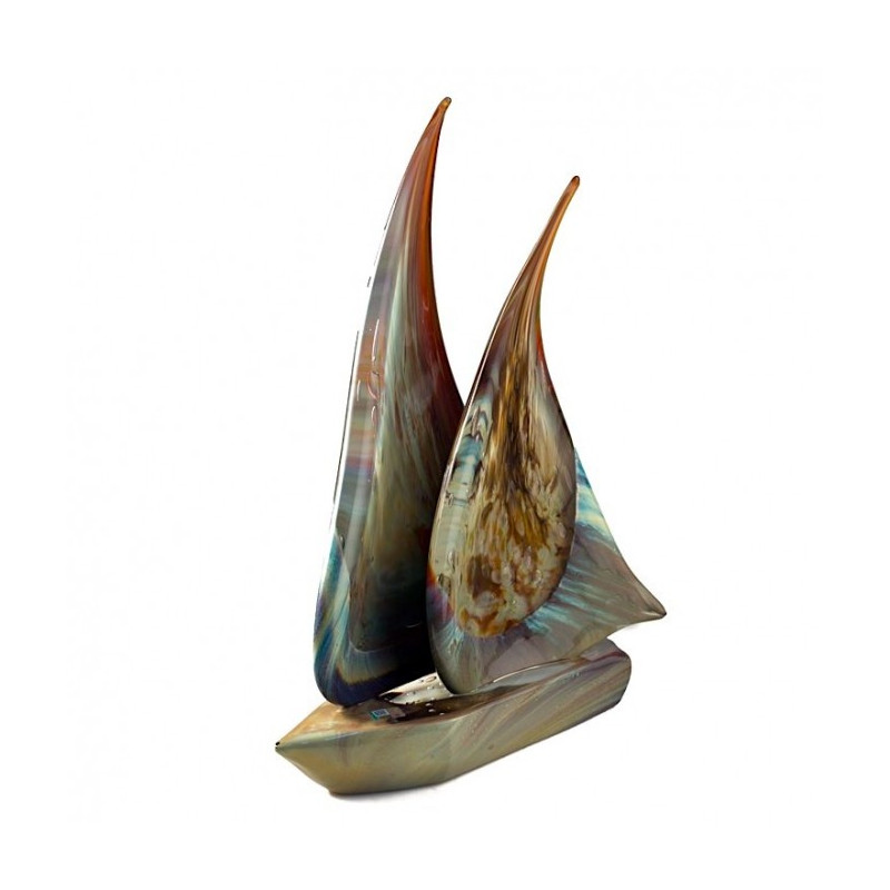 tall sailboat sculpture for home decor