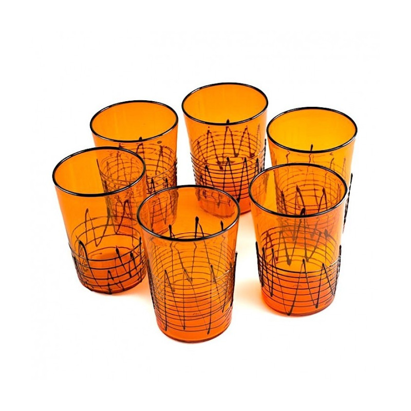 Murano drinking glasses set
