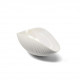 Venice centerpiece in white glass of modern design