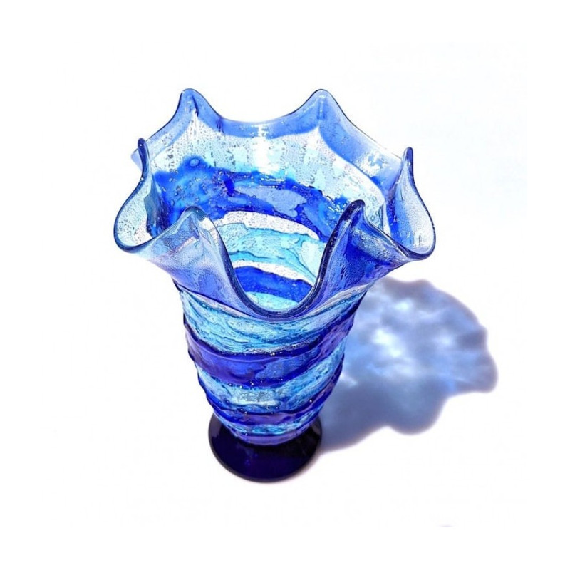 Elegante vaso moderno in vetro idea regalo