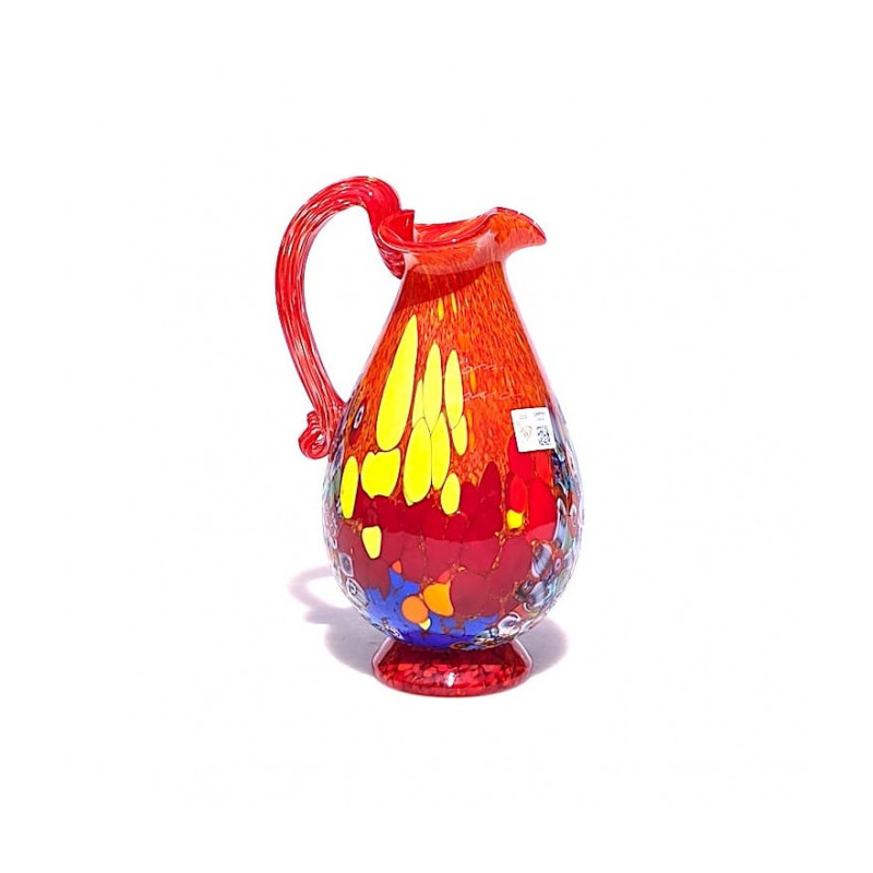 Murano glass decorative pitcher