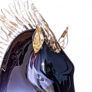 scultura moderna di figura animale per arredo salotto