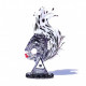 Murano glass sculpture in Picasso's style