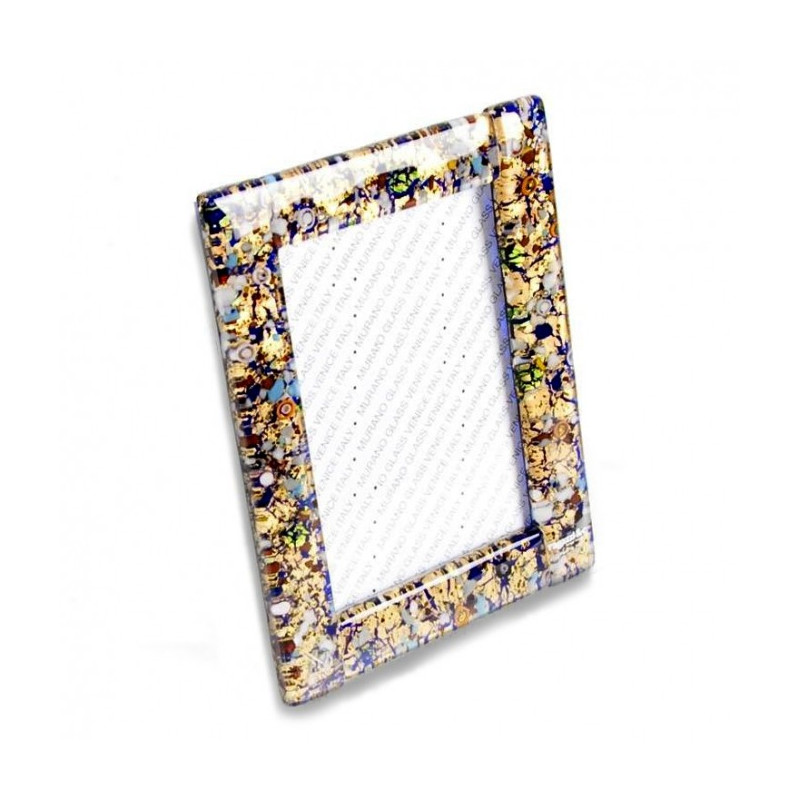 multicolor picture frame murano