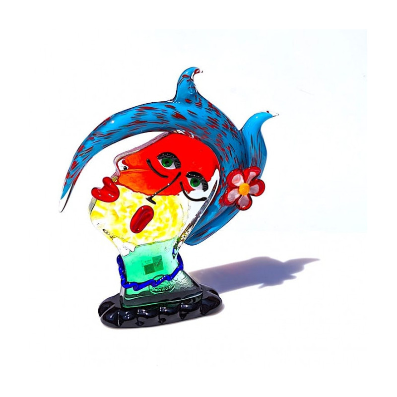 Picasso' style elegant ornamental sculpture for living room decor