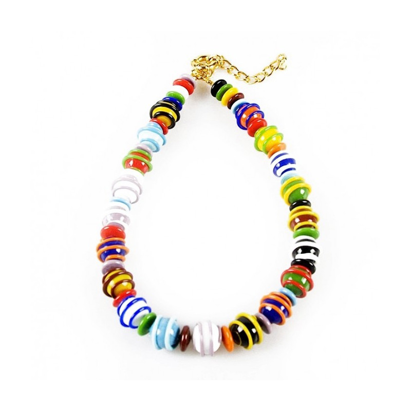 Multicoloured Murano glass Necklace 