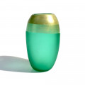 HOPE green gold modern vase