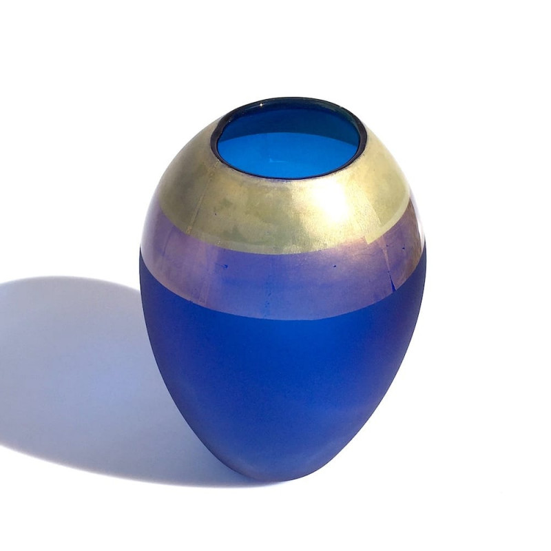 Blue and gold decorative item