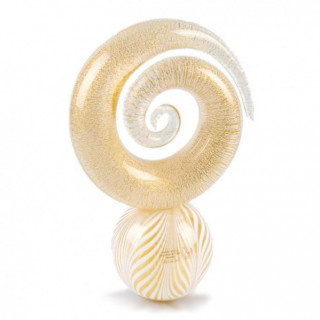 Venice spiral glass sculpture of modern design