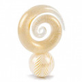 MURUROA SINGLE gold spiral sculpture