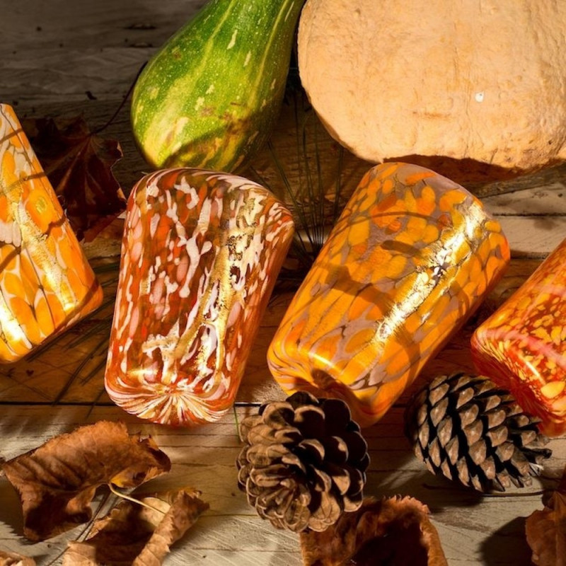 OMAGGIO AUTUNNO - Goto in vetro di Murano