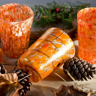 OMAGGIO AUTUNNO - Goto in vetro di Murano