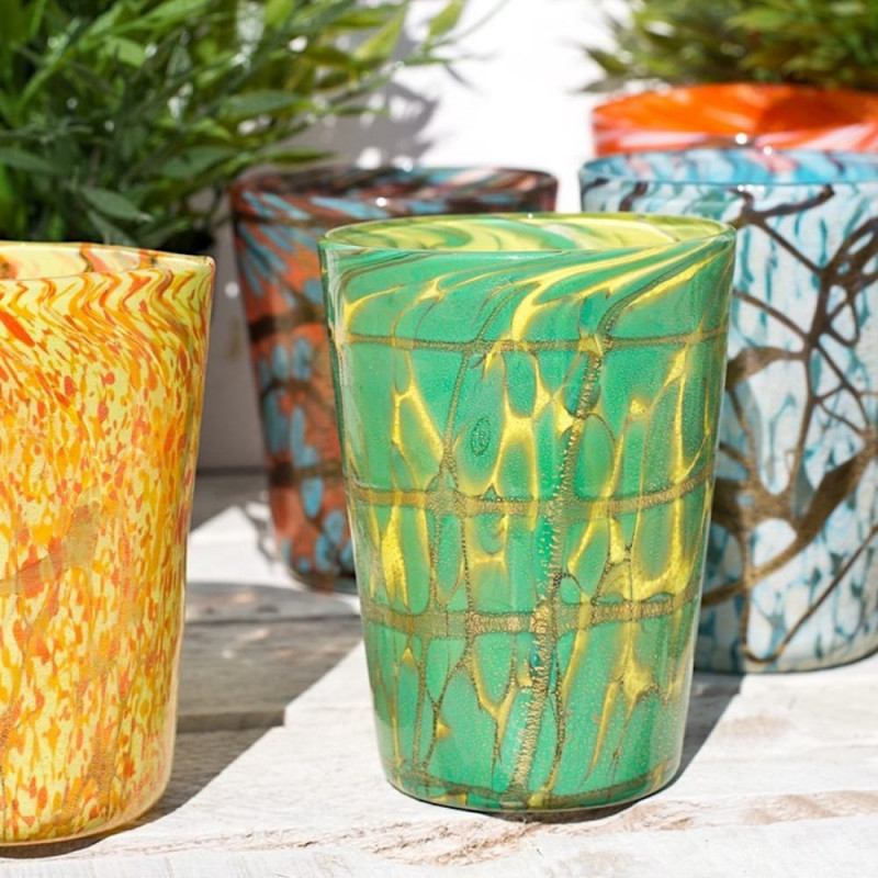 OMAGGIO D'ESTATE - Grazioso bicchiere fatto a mano