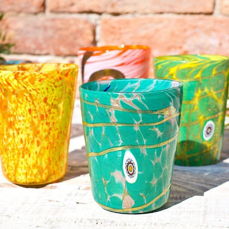 OMAGGIO D'ESTATE - Grazioso bicchiere fatto a mano