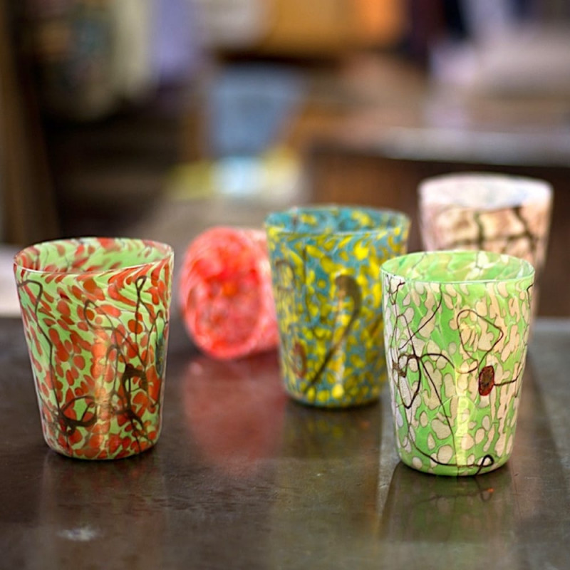 OMAGGIO D'ESTATE - Grazioso bicchiere fatto a mano