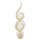 Venice spiral glass sculpture of modern design
