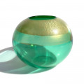 GEA vaso decorativo verde forma sferica